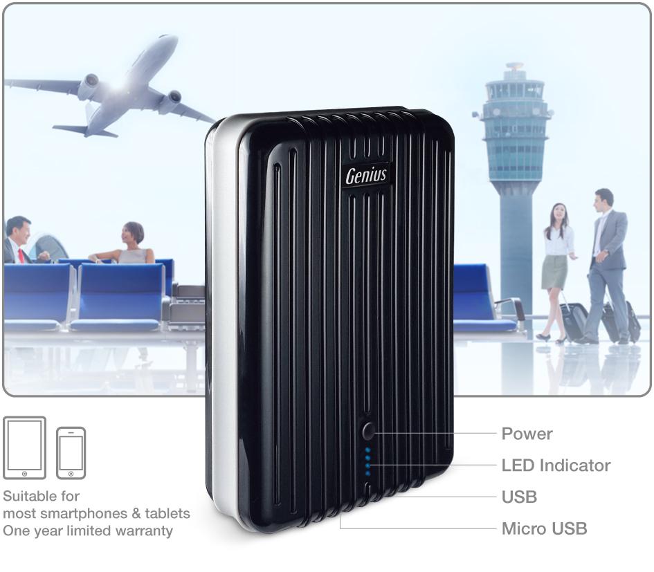 Genius Luncurkan Power Bank Lucu Berbentuk Koper