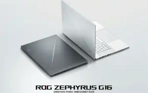 ASUS ROG Zephyrus G16 2024, laptop gaming dengan bodi tipis (FOTO: ROG ASUS)
