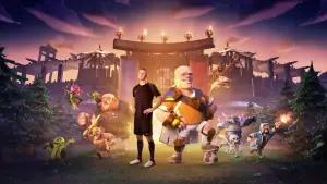 Erling Haaland di game Clash of Clans. (Sumber: CoC)