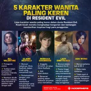 5 Karakter Wanita Paling Keren di Resident Evil (FOTO: Schnix)