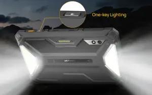 Ulefone Armor Pad 3 Pro yang memiliki lampu LED 110 Lumens (FOTO: Ulefone)