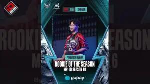 Nyaris Pensiun di MDL, Sekarang Shogun BTR Sabet Rookie of the Season MPL ID S16, Dari Nol Sampai Puncak EXP Lane(FOTO: MOONTON Games)