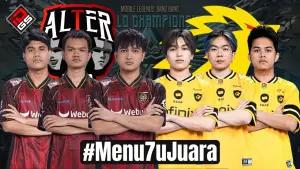 ONIC Sang Raja, Alter Ego Kuda Hitam, Dua Jalan Berbeda, Satu Misi Pulangkan Piala M7!(FOTO: Indogamers/Rozi)