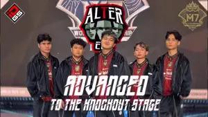 Alter Ego Jadi Tim Pertama Lolos Menuju Knockout M7, Nino dan Arfy Ungkap Kunci Kemenangan Mereka(FOTO: MPL ID)