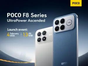 POCO F8 Series smartphone andalan bertenaga tinggi siap meluncur di 4 Februari 2026 (FOTO: Dok.Poco)