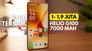 Gak Masuk Akal! 10 HP Harga 1 Jutaan Terbaik April 2026 dengan Spek Rata Kanan(FOTO: Solusi Gadget)