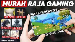 7 HP Gaming Top Tier Termurah Edisi Mei 2026, Libas Game Berat Rata Kanan(FOTO: Tombol Power)
