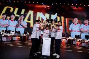 Team Vision resmi menjadi juara Teamfight Tactics (TFT) Esports World Cup (EWC) 2026 (FOTO: Dok.EWC 2026)