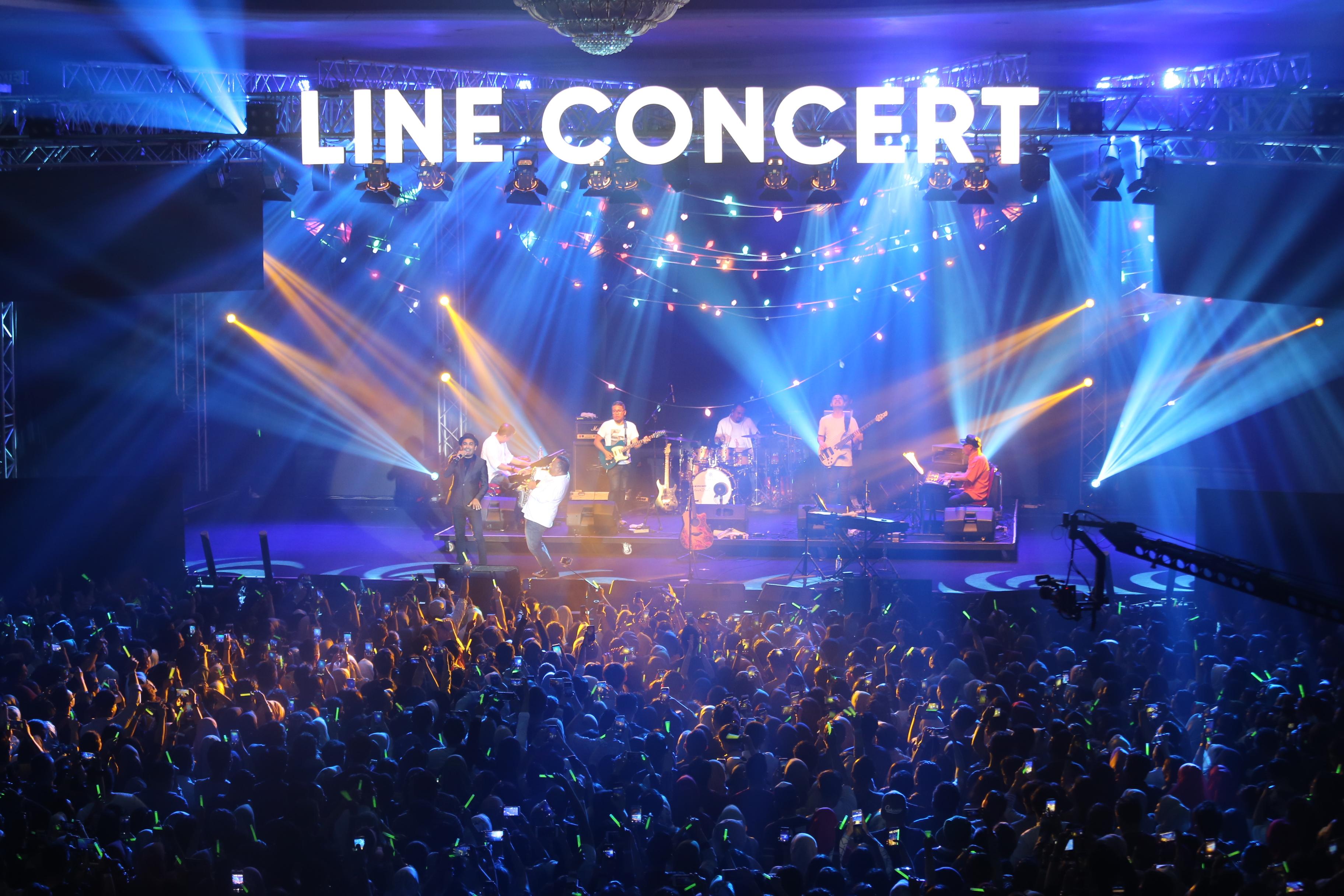LINE Mendekatkan Diri dengan Pelanggan Melalui LINE Concert Medan