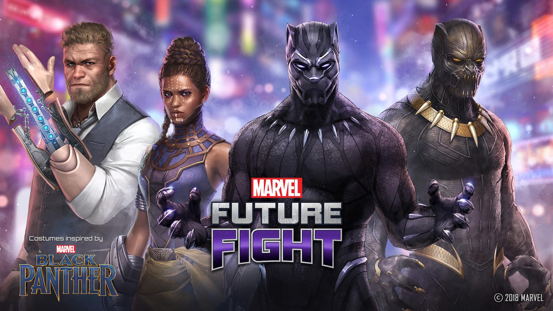 Black Panther Siap Beraksi di MARVEL Future Fight