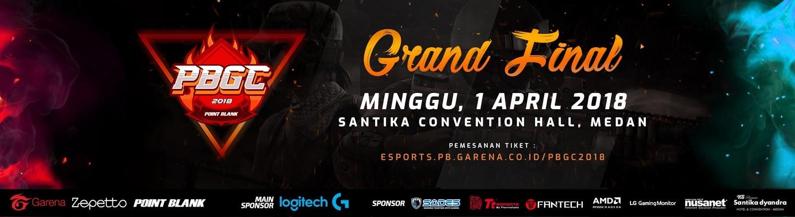 Grand Final Point Blank Garena Championship 2018 di Medan