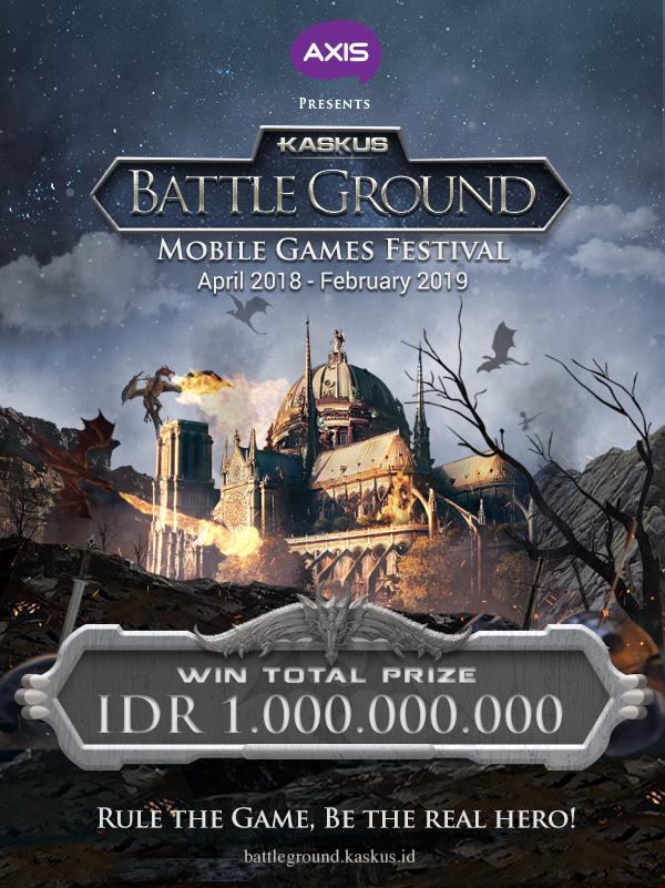KASKUS Battleground: Mobile Games Festival Mempertandingkan 4 Mobile Game Ternama