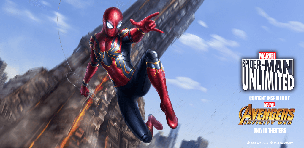 Spider-Man Unlimited Hadirkan Iron Spider & Thanos dari Avengers: Infinity War!!!