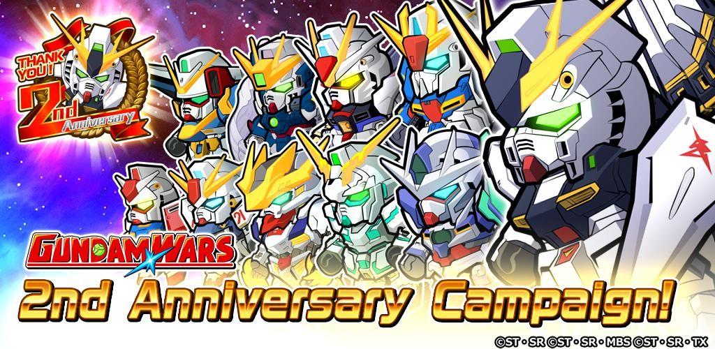 Rayakan Ultah Kedua, LINE: Gundam Wars Adakan Berbagai Kegiatan  & Event
