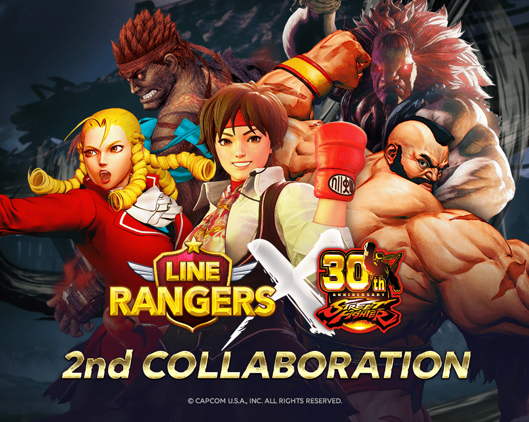 LINE Rangers Kembali Berkolaborasi Dengan Street Fighter