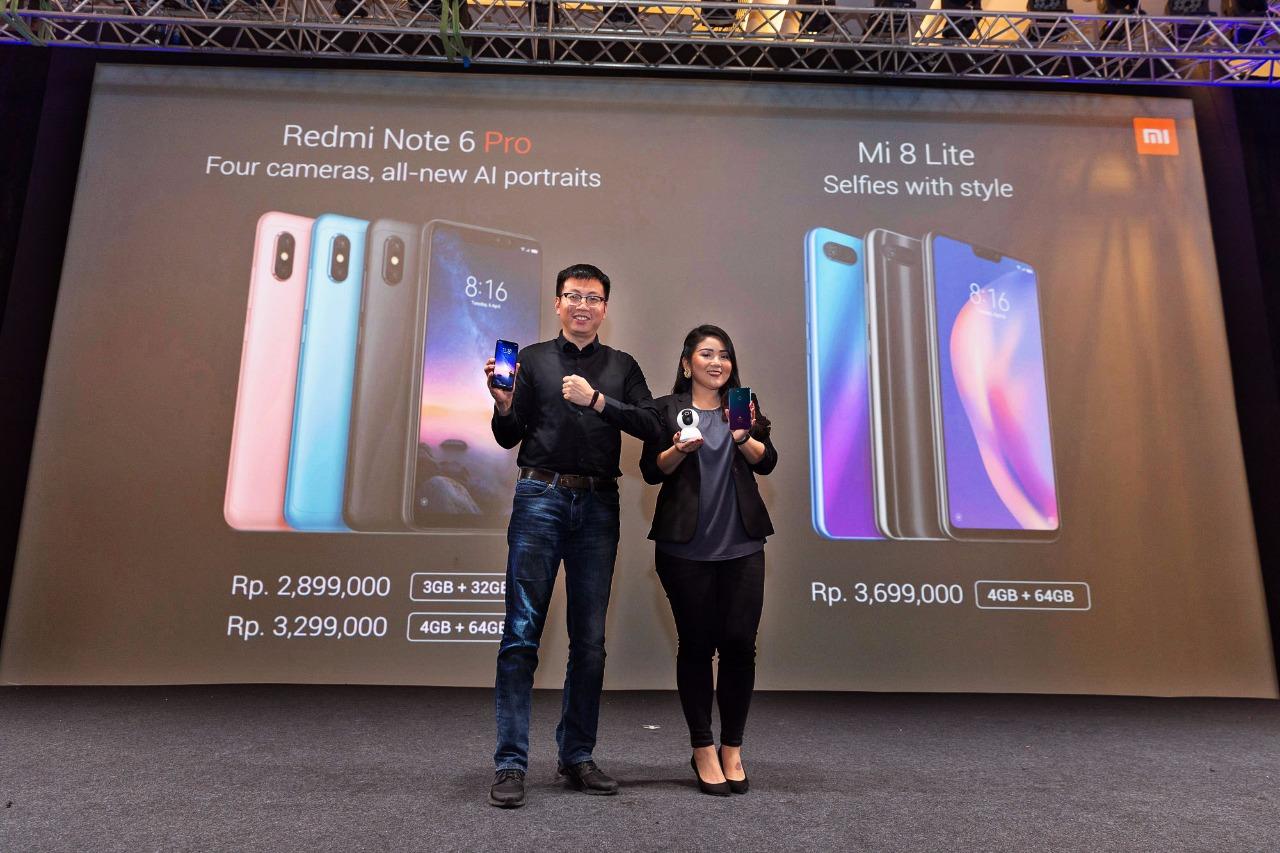 Xiaomi Luncurkan Redmi Note 6  Pro beserta Mi 8 Lite, plus Produk-Produk Ekosistem Terbarunya