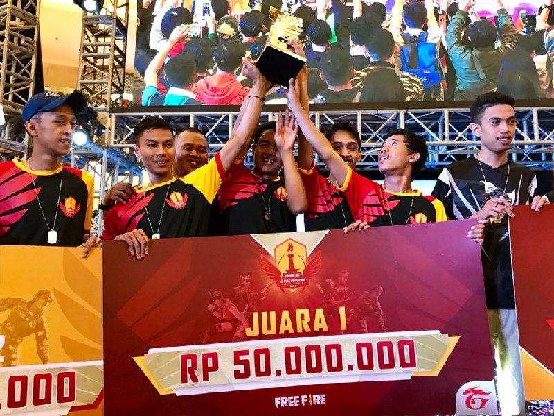 XCODE-EXTZY Juarai Free Fire Jakarta Invitationals 2018