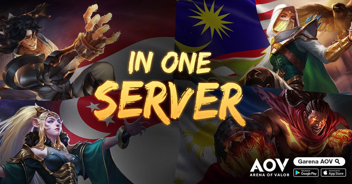 "Invasi" Pemain AOV Dari Tiga Negara ke Server Indonesia, Siapkah Kamu Wahai Challengers Tanah Air?