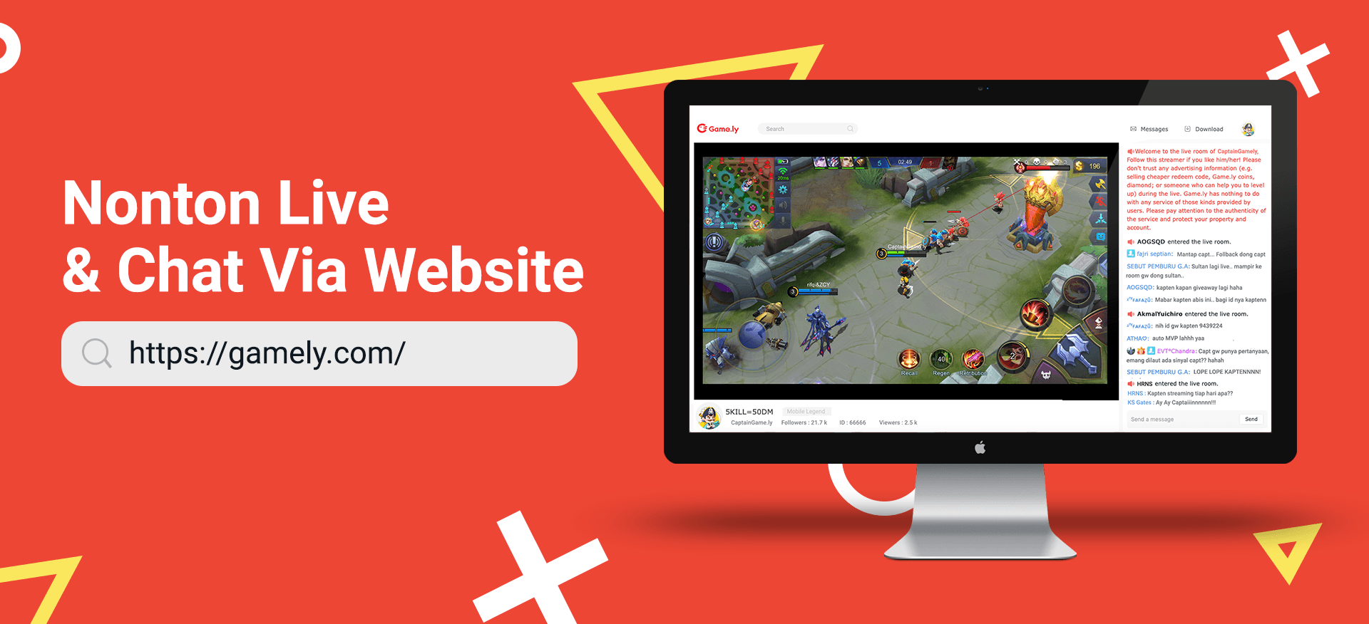 Setelah Sukses di Mobile Sebagai Platform Streaming Game, Kini Game.ly Buka Jangkauan Ke Desktop Browser