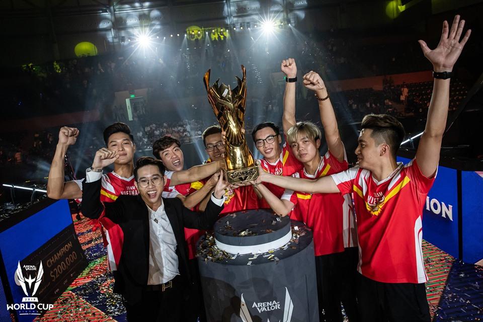 Tim AOV Vietnam Menjuarai AWC 2019 Setelah Kalahkan Chinese Taipei