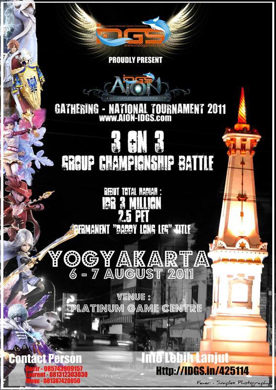 Gathering - National Tournament AioN 2011 di Yogyakarta