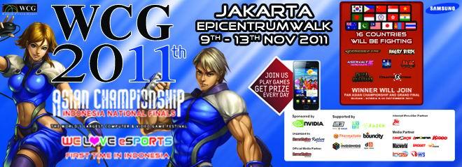 WCG PAN ASIA 2011 Dimulai...!!