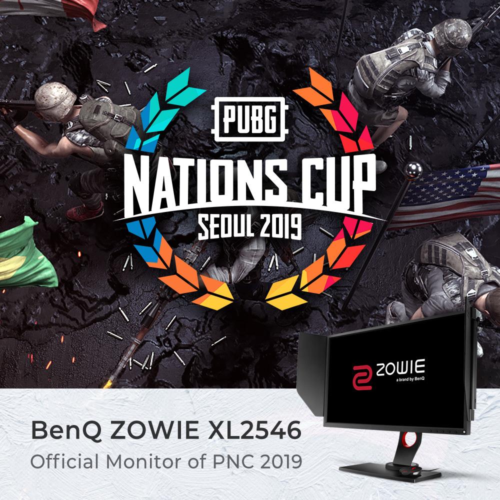 BenQ ZOWIE XL2546 sebagai Monitor Resmi PUBG Nations Cup 2019
