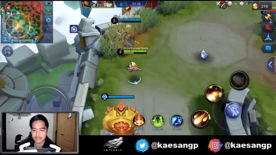 Debut Video Mobile Legends Kaesang, Langsung Kalah, KDA Minus!