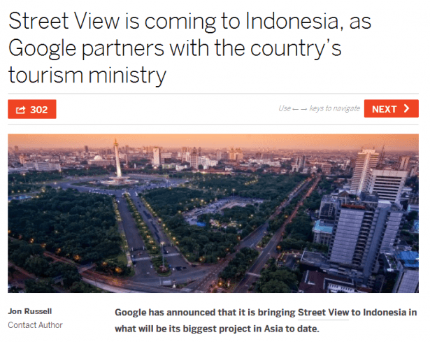 Mobil Google Street Akhirnya Mengunjungi Indonesia!
