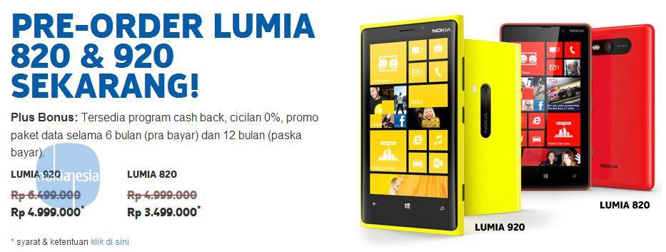 Pesan Nokia Lumia 920 mu Sekarang!