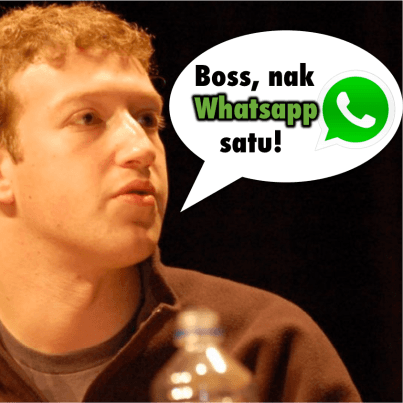 Facebook: Berapapun Harganya, WhatsApp Akan Kita Beli!