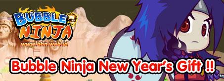 Event Bubble Ninja New Year Gift