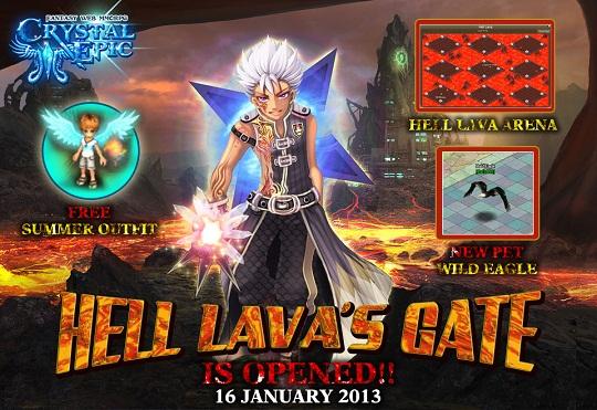 Hell Lava arena dibuka!