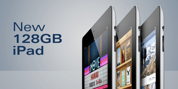Apple Akhirnya Merilis iPad 4th Generation 128 GB Dipasaran