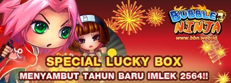 Bubble Ninja Special Lucky Box Menyambut Tahun Baru Imlek 2564!