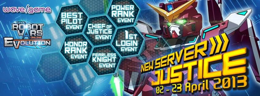 Robot Wars Online Meluncurkan Server Baru, Justice!