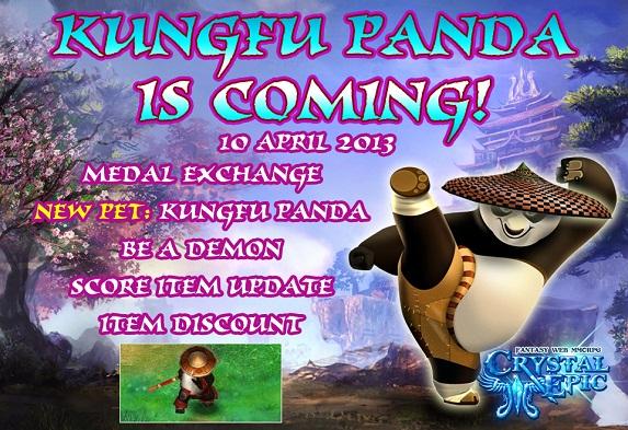 KungFu Panda di Crystal Epic!