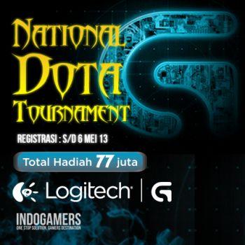 Turnament DOTA Nasional `Logitech G National DOTA Tournament` Segera Digelar!