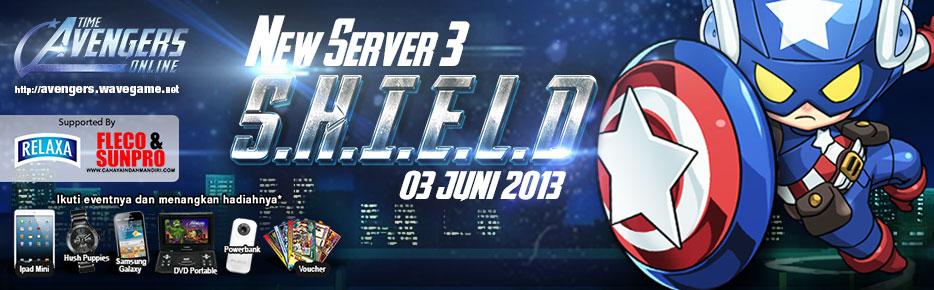 Event Peluncuran Server Baru Time Avenger Online, S3 S.H.I.E.L.D