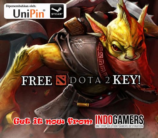Indogamers dan Unipin Bagi-Bagi 300 Dota 2 Beta Key Gratis!