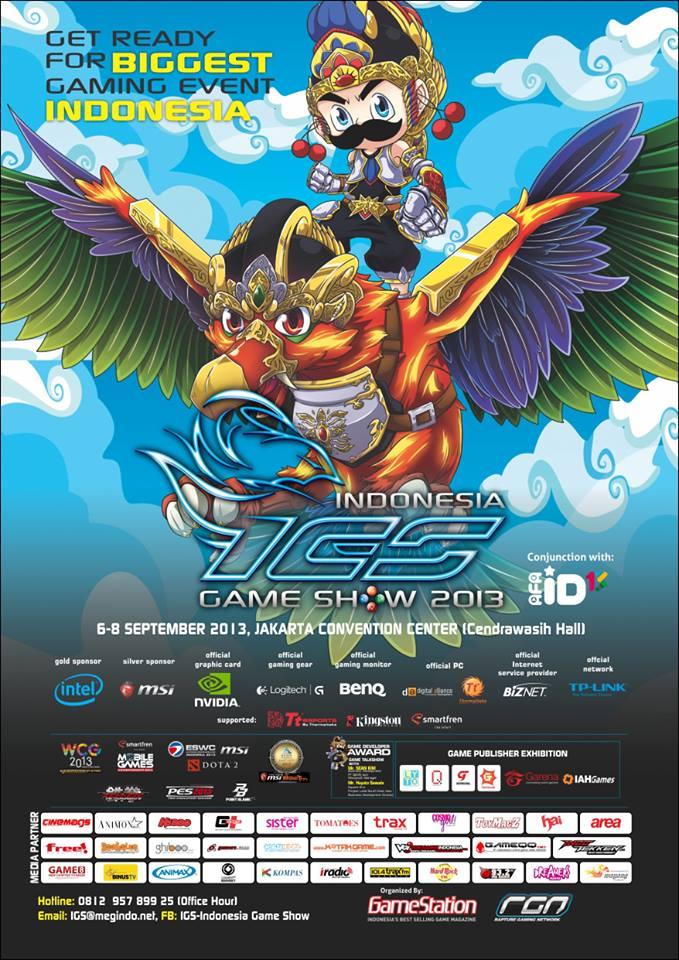 [IGS 2013] Ajang Game Terbesar di Indonesia Kembali Digelar