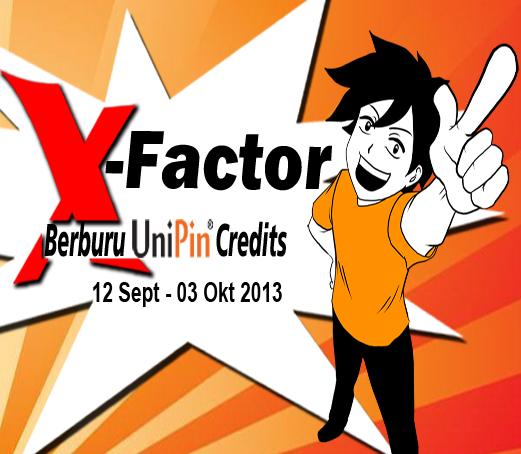 Event X-Factor Unipin Berhadiah Total Lima Juta Rupiah