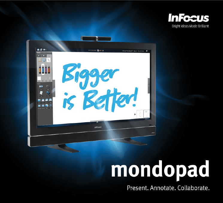 Infokus Meluncurkan Tablet Raksasa Mondopad di Indocomtech 2013!