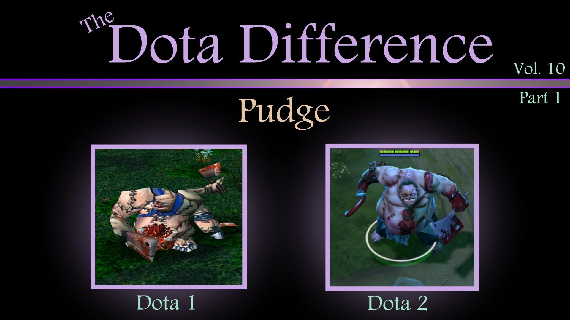 Perbedaan Pudge di DotA 1 dan Dota 2!