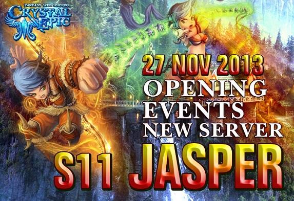 Crystal Epic New Server - Jasper!