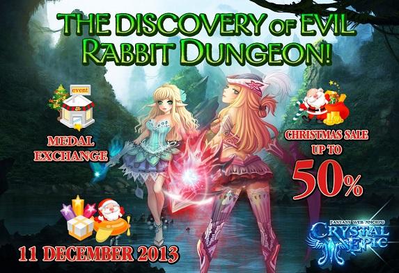 Evil Rabbit Dungeon in Crystal Epic!