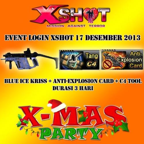 XShot Event Login Game