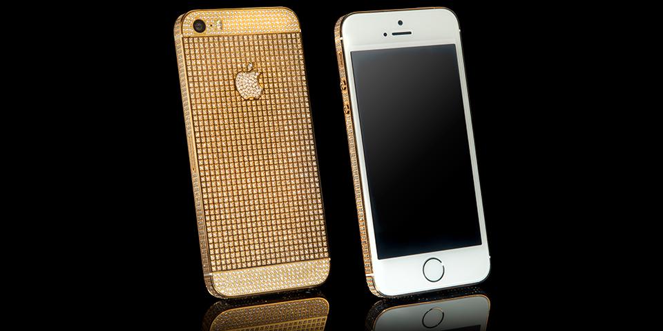 iPhone 5S Dengan Balutan Kristal Ini Dijual Dengan Harga Rp. 76 Juta!