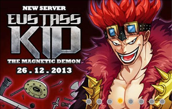 Pirate King Buka Server Baru "Eustass Kid" dan Event Gold Consumption