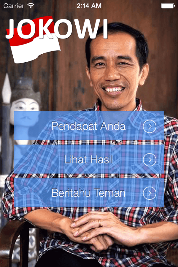 Pengguna Android Dihebohkan Dengan Aplikasi Jokowi
